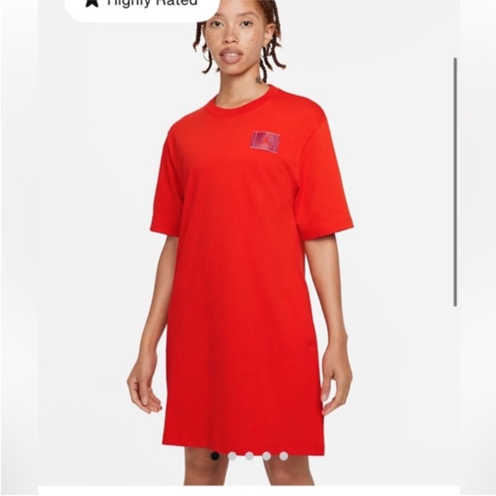 Jordan Essentials Flight T-Shirt Dress With Pockets NWOT